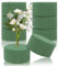 CTYUEYUN 8 Pièces Mousse Florale Cylindres,Mousse Fleurs 8 X 4 cm,Briques Enfichables pour Compositions Florales,Mousse Verte Artificielle,Bloc Mousse pour Artisanat pour Fêtes, Voitures