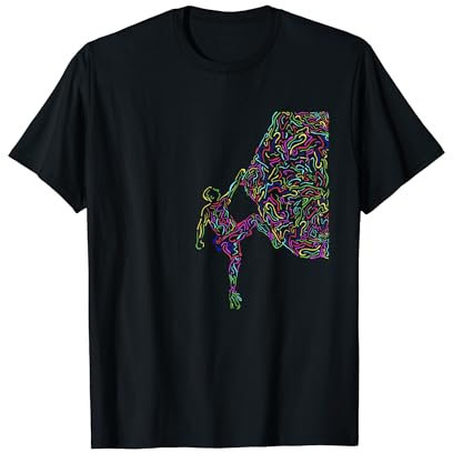 Climbing Alpinisme Bouldering Grimpeur Escalade T-Shirt