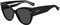 DSQUARED2 Unisex D2 0016/S Sunglasses, 2m2/Ir Black Gold, 56