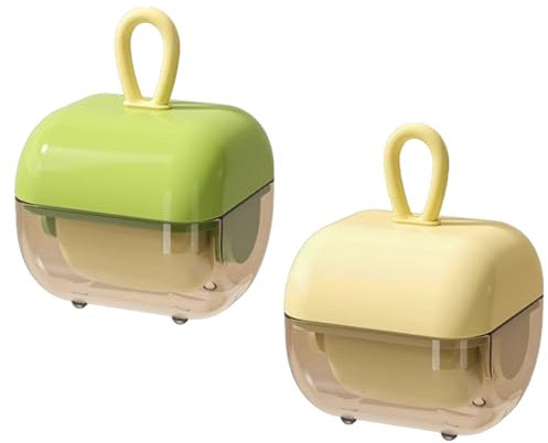 Muzrunq Rullo di lanugine Riutilizzabile, Manuale Lavabile 2 Pezzi Mini Travel Lint Roller, rimozione di per Animali Domestici Leggeri e Portatili per Abbigliamento, tavoli, divani, Lenzuola