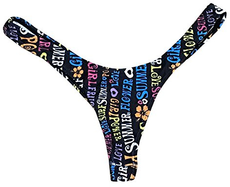 Bikini Tanga Mujer Baño Talla Grande Bikini Tanga Braga Alta Bragas Menstruales Verano Elegante Vikinis para Mujeres Sexy Reductor Fatos De Banho Mulher Negro M