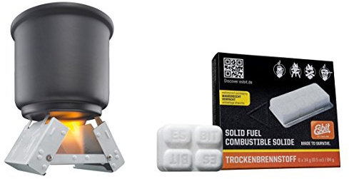 Esbit Réchaud de poche « Petit » - 20 x 4 g