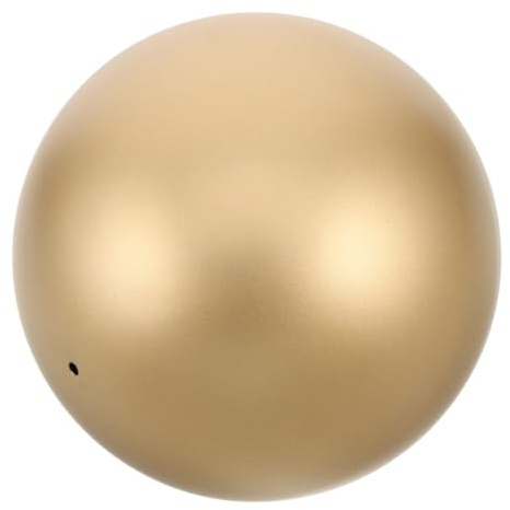 JUMPLAWN Gyllene Rostfritt Stål Trädgårdsboll Modern Ihålig Reflekterande Dekorationsglob för Utomhus Trädgård Säker och Lättskött Yta Design för Uteplats och