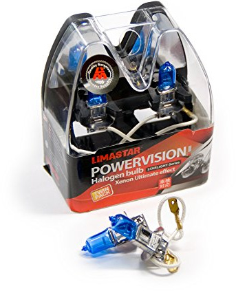 2 X H3 PK22s Bombillas Coche Lámparas 6000K 55W Xenon Blanco 12V