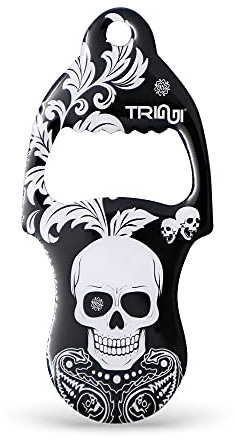 TRIGGI® der Einkaufswagenlöser - Einkaufswagenchip abziehbar Totenkopf-Serie ÖFFNER TOTENKOPF