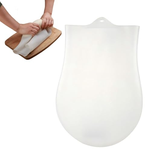 Sacco per Impastare in Silicone Riutilizzabile Sacco per Impastare Farina Morbida Miscelazione Conservazione con Cintura Strumento di Cottura per Pane Pasticceria Torta