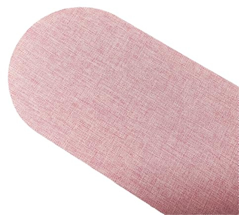 Vayliro Lot de 5 panneaux muraux 3D, 90 x 15 cm, rembourrage mural autocollant, anti-collision, pour chambre d'enfant, coussin mural, protection murale, pour chambre à coucher, salon, rose clair