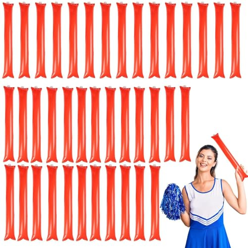 Truenos Sticks,Suministros Deportivos de Mano Aplaudidor 40 Piezas