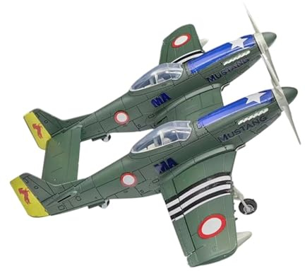 YROHGKPN Kit di montaggio 4D 1/48 per aereo appassionato di modelli F-82 Twin Fighter Jets per progetti fai da te per adulti e bambini giocattoli da combattimento