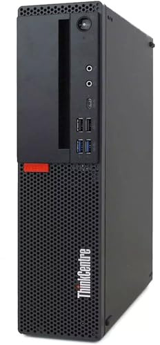 Lenovo PC Ordinateur de Bureau M920s, Processeur Core i7-9700, Mémoire 16 Go, Disque SSD 480 Go, Windows 11 Pro (Reconditionné)