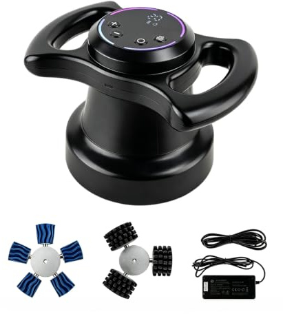 Mini helkroppsmassageapparat | Lätt och ergonomisk design; gör huden fastare och slätare.