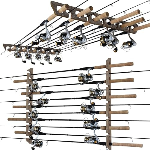Rush Creek Creations Fishing Rod Holder for 11 Rods
