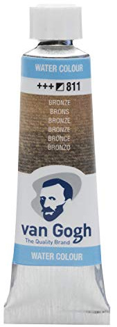 Van Gogh Watercolour Paint, 10ml Tube, Bronze 811