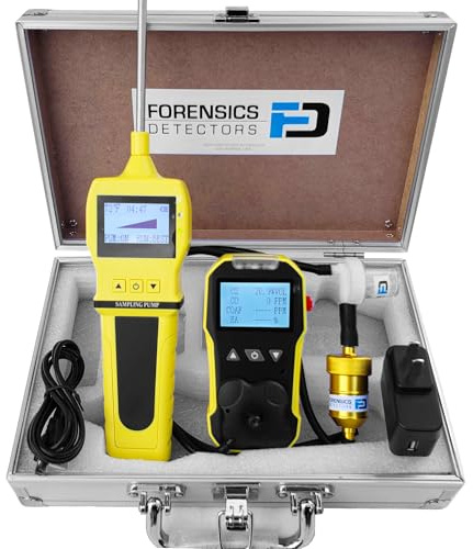 Analizador de Gases de Combustión básico | Sensores de CO y O2 | Trampa de Agua, filtros de partículas y NOx | Recarga USB | Certificado de calibración de la UE y EE. UU.