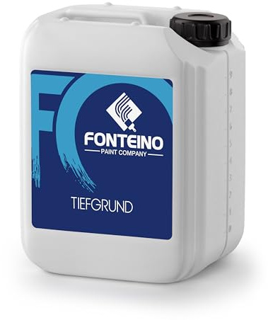 Fonteino Primaire pour sol béton enduit brique pierre naturelle support avant peinture 5L