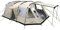 Skandika Tunnelzelt Nordland Sleeper für 6 Personen | Skandika Sleeper Schlafkabine, Zelt mit eingenähtem Zeltboden, wasserdicht, 5000 mm, 2 m Stehhöhe |Camping, Campingzelt (grau Sleeper)