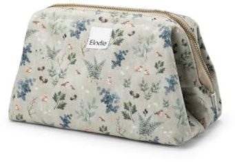 Elodie Details Beauty Case/Borsa da Viaggio Zip&Go in Tela di Cotone Ampia Apertura - Fairytale Forest
