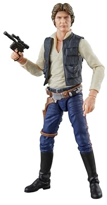 Star Wars The Black Series Han Solo, A New Hope Premium Collectible 15-cm Action Figure