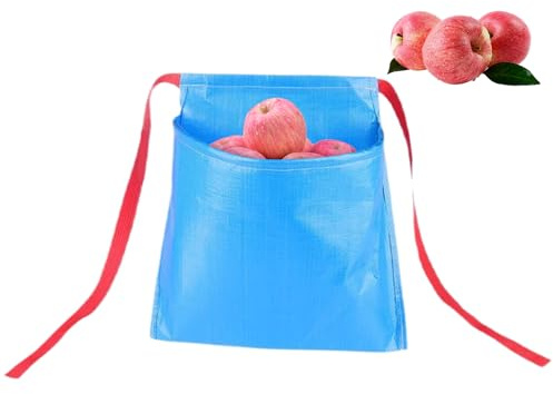 Skörda plommon, ägg samlingspåse, 11,81x11,81 tum fruktplockningsväska, autentisk bred öppningsdesign, fruktskörd för orkidé, gård, trädgårdssjö