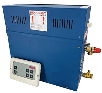 Generador de vapor para sauna, 9kw Equipo de sauna Generador de vapor Generador de vapor húmedo Bañera de vapor Sala de vapor seco y húmedo Cuerpo de belleza Equipo de vapor de sudor Para ducha en cas