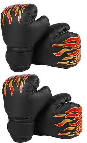 NOLITOY 2 Paia Di Guanti Da Sacco Da Boxe Per Ragazzi Guanti Da Mma Per Donne Per Per Per Per