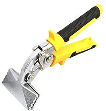 Multitools Pliers,Plier,Seaming Pliers Hand Bending Pliers Tool 75mm Curved Hand Seamer Metal Sheet Bender Hand Tool for Bending Plastic Metal Multitool Industrial Product Kit ( Color : Yellow 2 )