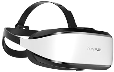 DPVR E3S Hardstrap Virtual Reality Headset, VR Set for Business of Egg Seats Headset, VR Simulator Riders, Moto, Time Machine 6 Seats and VR Flying, VR Headsets Not for Personal User