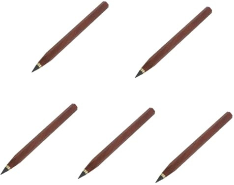 DOITOOL 5 Piezas lápices para pintar dibujo Agarre bosquejo eterno lápices sin tinta estudiantes dibujando lápiz sin tinta de pintura portátiles