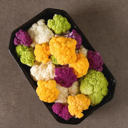 semi di cavolfiore biologici - giardino resistenti esterno vecchie varietà 120pcs