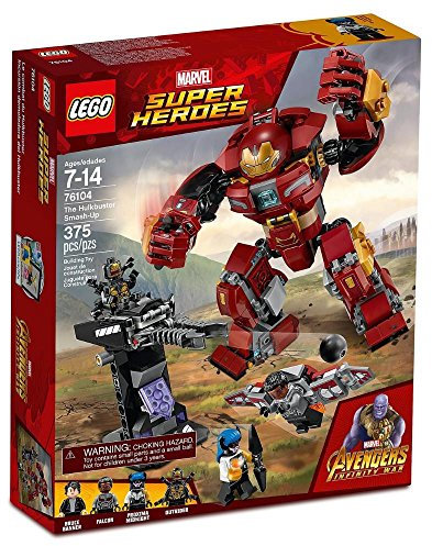 LEGO Marvel Super Heroes Avengers: Infinity War The Hulkbuster Smash-Up 76104 Building Kit (375 Piece)