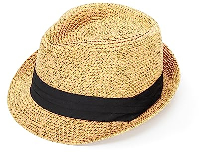 Panama Chapeau de soleil pliable à bord court pour garçon 2 à 5 ans - beige - 2-5 ans