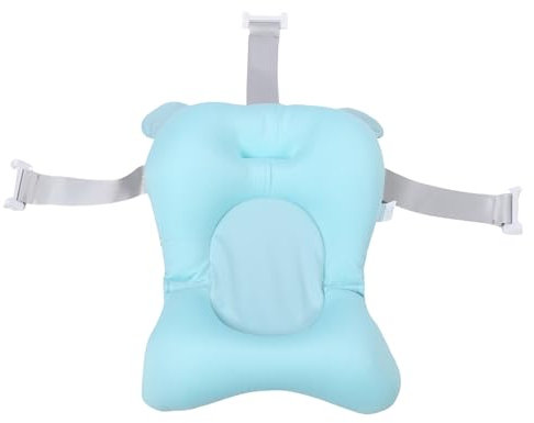 Toyvian Alfombra De Baño De Bebé Alfombra Antideslizante Para Bañera Alfombrilla Bañera Asiento Bañera Bebe Cojín De Baño Para Bañera Poliéster Recién Nacido Tina Puede Sentarse