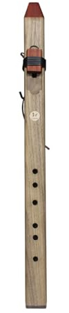 ZSDM Flûte en bois de type natif américain à l'échelle chinoise, facile à jouer avec une large gamme de répertoires C