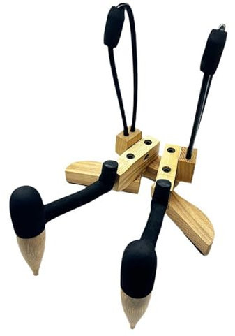 Tragbarer Ukulelenständer Gitarrenhalter Klapprahmen Musikinstrumentenständer Bedienen