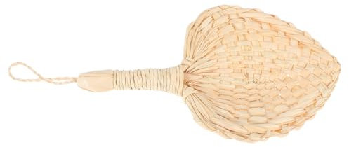 MUCKLILY Abanico De Mano Natural Mano Para Refrescar El Verano Decoración De Pared Rústica De Boda Abanico Chino