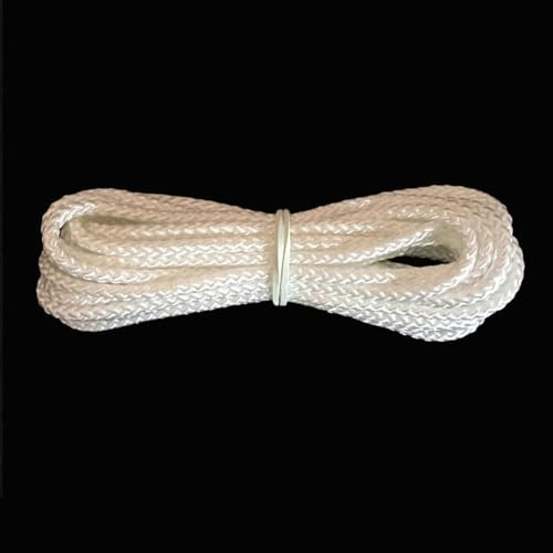 Continuous Cord Loop 5mm Suitable for All Major Brands, Suitable for Cord Loops of Honeycomb Blinds, Cellular Blinds, Roman Blinds, Pleated Blinds, Roller Blinds White 6FT