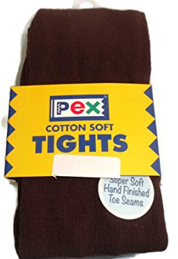 Pex Cotton Soft Tights Colour Brown (5-7yrs, Brown)