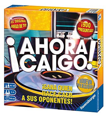 Ravensburger 26758, Juego Ahora Caigo, Juegos de Mesa, 2-4 Jugadores, Edad Recomendada 10+, Versión en Español