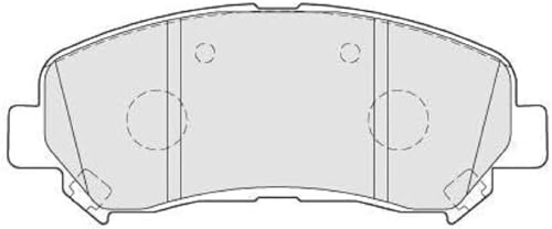 VALEO Jeu de garnitures de frein, frein à disque 301067 Compatible avec: NISSAN QASHQAI/QASHQAI +2 I, X-TRAIL II, SUZUKI KIZASHI
