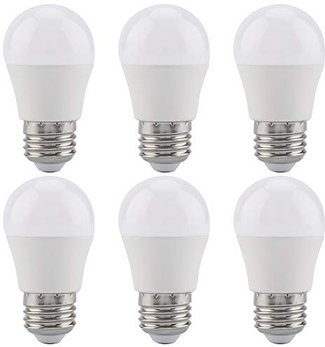 Mini Lampadina a LED Lampadina Bianca Calda E26 Lampadina Di Ricambio Per Casa Illuminazione Domestica Per Soggiorno Cucina Bagno 6pcs