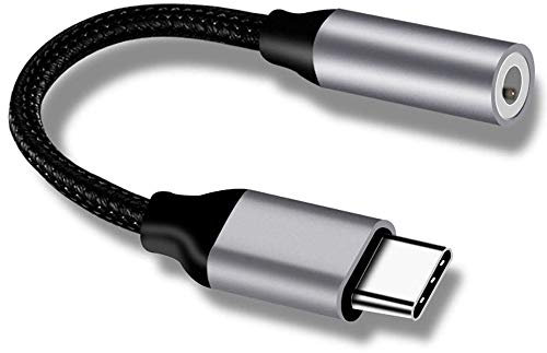 EasyULT USB C to 3.5mm Headphone Jack Adapter, Typc C to 3.5mm Aux Headphone Adapter, Compatible with Samsung Galaxy Pixel, iPhone 16 Pro Max/16e/15, HUAWEI, and More Type C Devices