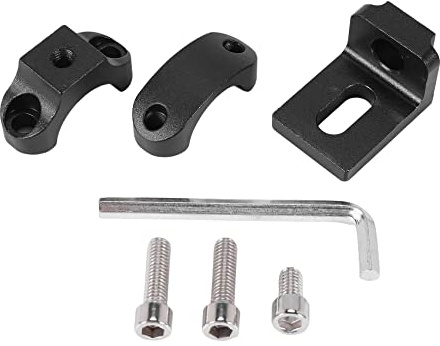 Kopinma Supporto per manubrio universale, 22 mm, 7/8, per moto, TG80, per manubrio, morsetto per Cafe Chopper