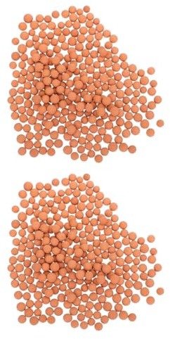 SEWACC Terreau en Céramsite pour Culture Hors-Sol Granulés Poreux et Légers 1000G Matériau Décoratif et Perméable à L'Air pour Pots de Fleurs et Jardinage Hydroponique