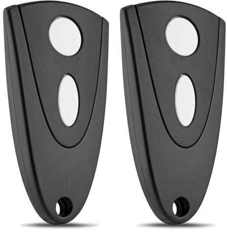 Ouvre-Porte de Garage Hansender Compatible avec Novoferm Tormatic Novotron 502 MAX43-2/512 MIX43-2 Télécommande pour ouvre-Porte de Garage Novomatic/Tormatic/Novoport/Siebau/Feryn, 2 pièces