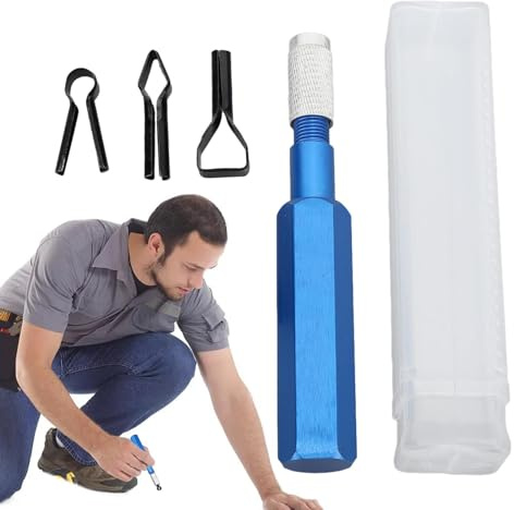 Herramientas de construcción de suelos de PVC - Herramienta de soldadura de suelo de PVC | Nivelador ergonómico de electrodos eficientes, suministros industriales para trabajadores, necesidades de