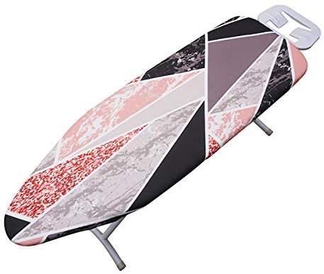 YANGSHINE Iron Board Covers Stain Resistant,52 * 20 Inches/140 * 50cm Heat Resistant Cotton Ironing Board Cover with Padding for Efficient Ironing Experience