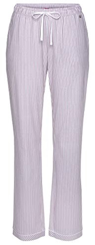 s.Oliver Damen Ak-144-45 Pyjamaunterteil, Bordeaux Gestreift, 40-42 EU