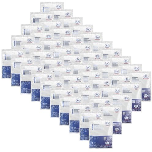 IEA Medical Compresa fría instantánea (15,3 x 12,7 cm) 50 unidades | Paquete de enfriamiento desechable para contusiones, picaduras de insectos y otras lesiones, almohadillas de refrigeración fáciles