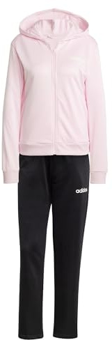 adidas Donna ESSENTIALS LINEAR TRACKSUIT, Clear Pink, L