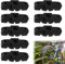 8 Stück Bremsbeläge für Magura, Bremsbeläge Fahrrad für Magura Hs11/ HS22 / HS24 / HS33 /HS66,Gummi Bremsbeläge Fahrrad, Bremsen HS-11 Kompatibel Mit Magura Mt5 Bremsbeläge Hohe Leistung Langlebig